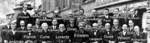 One of the Solvay Conferences:  These guys liked to argue...